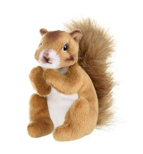 Load image into Gallery viewer, Bearington Copper Plush Squirrel Stuffed Animal, 7 Inch
