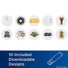 Load image into Gallery viewer, Brother Sewing and Embroidery Machine, 4 Star Wars Faceplates, 10 Downloadable Star Wars Designs, 80 Designs, 103 Built-In Stitches, 4" x 4" Hoop Area, 3.2" Touchscreen, 7 Included Feet
