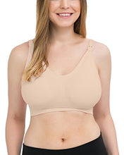 Load image into Gallery viewer, Kindred Bravely Simply Sublime Seamless Nursing Bra for Breastfeeding | Wireless Maternity Bra (Beige, Medium)
