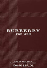 Load image into Gallery viewer, Burberry Men's Classic Eau de Toilette, 3.4 Fl Oz
