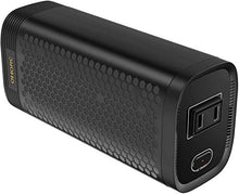 Load image into Gallery viewer, OMORC 85W 20000mAh Portable Power Station AC Outlet Portable Charger(LED &amp; QC 3.0&amp; TAS Approved),Portable Camping Solar Generator Battery Power Station (Black)
