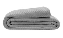 Load image into Gallery viewer, Elite Home 100% GOTS Certified Organic Cotton Super-Soft Bed/Throw Blanket, Oyster, King
