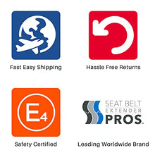 Load image into Gallery viewer, SEAT BELT EXTENDER PROS Original Car Buckle Extender, Seat Belt Extension (7/8" Tongue Width) - Buckle Up to Drive Safely - 7" Bendable 2-Pack - Shipping from The US
