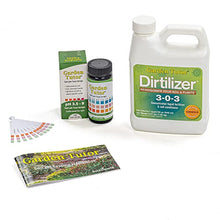 Load image into Gallery viewer, Garden Tutor Soil pH Test Kit &amp; Dirtilizer 3-0-3 Liquid Fertilizer &amp; Soil Conditioner Bundle
