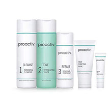 Load image into Gallery viewer, Proactiv 3 Step Acne Treatment - Benzoyl Peroxide Face Wash, Repairing Acne Spot Treatment For Face And Body, Exfoliating Toner - 60 Day Complete Acne Skin Care Kit
