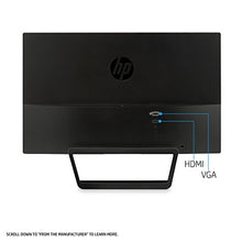 Load image into Gallery viewer, HP Pavilion 21.5-Inch IPS LED HDMI VGA Monitor (22cwa), Black with Logitech MK270 Wireless Keyboard and Mouse Combo Bundle
