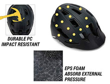 Load image into Gallery viewer, Wantdo Specialized Bike Helmet Safety Bicycle Helmet with Removable Visor Adjustable and Multi-Sports Helmet with Air Vents for Men and Women,Youth for Road Mountain Skateboard BMX

