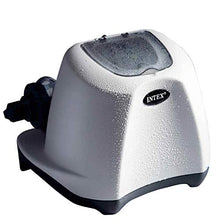 Load image into Gallery viewer, Intex 3000 GPH 0.75HP Above Ground Swimming Pool Sand Filter Pump with 120 Volt Krystal Clear Saltwater System
