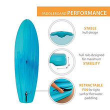 Load image into Gallery viewer, Lifetime 91014 Horizon 100 Stand-Up Paddleboard, 2 Pack, Paddles Included, 10 feet

