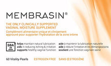 Load image into Gallery viewer, Membrasin Feminine Moisturizer Supplement for Dryness - Natural &amp; Estrogen Free - Daily Oral Supplement Clinically Supported to Help Maintain Natural Feminine Moisture - Aids in Reducing Feminine Area Burning &amp; Itching for Women &amp; Menopause
