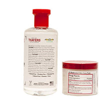 Load image into Gallery viewer, Thayers Witch Hazel Cucumber Facial Toner and Rose Petal Facial Mist Bundle |With Facial Scrubber | Thayers Cucumber Facial Toner 12 fl oz | Thayers Rose Petal Facial Mist 8 fl oz | Face Cleanser
