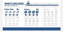 Load image into Gallery viewer, Callahan CDS02121 FRONT + REAR D/S 5 Lug [4] Rotors + Ceramic Pads + Clips [ fits G25X G35 G37X G37 M35 M45 350Z 370Z ]

