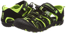 Load image into Gallery viewer, Dockers by Gerli Men's Closed Toe Sandals, Black Schwarz Gelb 190, 8
