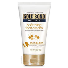 Load image into Gallery viewer, Gold Bond Ultimate Softening Foot Cream With Shea Butter to Soften Rough &amp; Calloused Feet, 4 oz.
