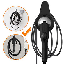 Load image into Gallery viewer, DASANRAO EV Charger Holder,Portable Wall Connector Holster,Electric car Cable Organizer,EVSE Charging Nozzle Dock Mount for J1772
