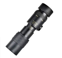 Load image into Gallery viewer, 4K 10-300X40mm Super Telephoto Zoom Monocular Telescope, Waterproof Fogproof Monocular with Smartphone Holder &amp; Tripod -for Bird Watching/Hunting/Camping/Travelling/Hiking (with Tripod and Clip)
