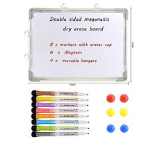 Load image into Gallery viewer, Bethone Dry Erase White Board Hanging Small Magnetic Portable Writing, Drawing &amp; Planning Small Whiteboard for Cubicle Easy to Clean Wall Whiteboard for Office School, Kids, Home
