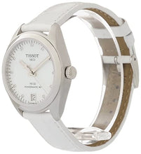 Load image into Gallery viewer, Tissot Women's PR 100 Auto Lady Stainless Steel Swiss Automatic Watch with Leather Strap, White, 16 (Model: T1012071611600)
