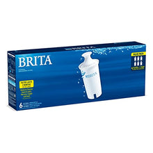 Load image into Gallery viewer, Brita Standard Water Filter, Standard Replacement Filters for Pitchers and Dispensers, BPA Free, 6 Count
