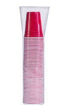 Load image into Gallery viewer, Stack Man Red [16 oz-100 Pack] Party, Cold Drink Plastic Disposable Cups, 100 Count (Pack of 1)
