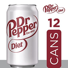 Load image into Gallery viewer, Diet Dr Pepper, 12 fl oz cans (Pack of 12)
