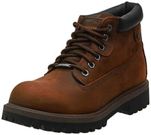 Load image into Gallery viewer, Skechers Men's Sargeants-Verdict Waterproof Boot Fashion, Dark Brown, 11
