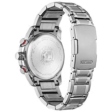 Load image into Gallery viewer, Citizen Men's Eco-Drive Sport Luxury PCAT Chronograph Watch Stainless Steel, Black Dial (Model: CB5898-59E)
