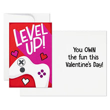 Load image into Gallery viewer, Hallmark Assorted Mini Valentines Day Cards for Kids, 12 Cards with Envelopes—2.25" x 3.5" (Sports, Pizza, Video Games) 699VFE1034
