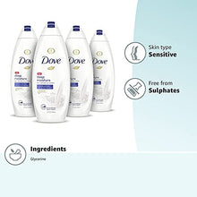Load image into Gallery viewer, Dove Deep Moisture Body Wash For Dry Skin Moisturizing Body Wash Transforms Even The Driest Skin In One Shower 22 oz 4 Count
