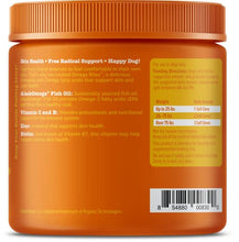 Load image into Gallery viewer, Zesty Paws Omega 3 Alaskan Fish Oil Bites for Dogs - with AlaskOmega for EPA &amp; DHA Fatty Acids - Itch Free Skin - Hip &amp; Joint Support + Heart &amp; Brain Health - Bacon Flavor
