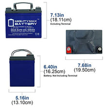 Load image into Gallery viewer, Mighty Max Battery 12V 35AH Gel Replacement Battery for Deep Cycle Solar 33Ah, 34Ah, 36Ah Brand Product
