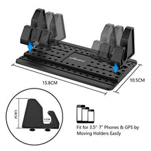 Load image into Gallery viewer, Cell Phone Holder for Car, AONKEY Dashboard Car Pad Mat Vehicle GPS Mount Universal Fit All Smartphones, Compatible iPhone Xs/XS Max XR X 6S 7/8 Plus, Galaxy Note 9/8 S8/S9/S10 Plus J7 J3, Pixel 3 XL
