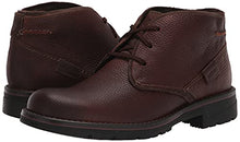 Load image into Gallery viewer, Clarks Men's Morris Peak Waterproof Chukka Boot, Brown Tumbled Leather, 11
