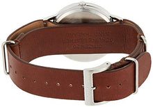 Load image into Gallery viewer, Citizen Eco-Drive Chandler Quartz Mens Watch, Stainless Steel with Leather strap, Weekender, Brown (Model: BJ6500-21A)
