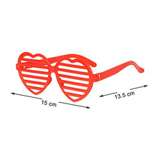 Load image into Gallery viewer, 32 Valentines Day Shade Glasses for Kids &amp; Gift Cards with Heart Shaped Shutter Valentine Party Favor, Valentine's Classroom Exchange, Classroom Prize Supplies, Valentine’s Greeting Cards
