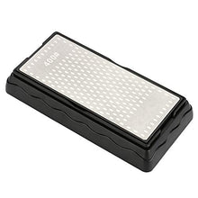 Load image into Gallery viewer, Sharpening Stone Two Sides Grit Kitchen Sharpening Tool Double Sides Stones Knife Non-Slip Case Lapping Stone
