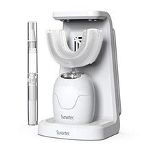 Load image into Gallery viewer, Sunartec 2020 Ultrasonic Electric Toothbrushes New Generation 360 Teeth Cleaning Sonic Toothbrush Cold Light Cleansing Kit for Adults Portable UV Cleaning and Air-Drying Charger IPX7 Waterproof
