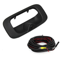 Load image into Gallery viewer, RED WOLF Tailgate Handle Backup Camera Replacement for Chevy Silverado/GMC Sierra 1999-2006, 1500 2500 3500HD Pickups Rear View Reverse Backup Night Vision Camera Waterproof Quality
