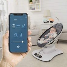 Load image into Gallery viewer, 4moms® mamaRoo 4 Multi-Motion™ Baby Swing, Bluetooth Baby Rocker with 5 Unique Motions, Plush Fabric, Multi
