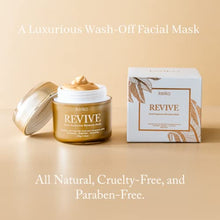 Load image into Gallery viewer, Keiko Revive Gold Radiance Renewal Mask - Anti-Aging Facial Mask - Reduces Fine Lines &amp; Wrinkles, Minimizes the Appearance of Pores, Smoothes and Firms Up Skin, Made with Hyaluronic Acid and Centella Asiatica Extract
