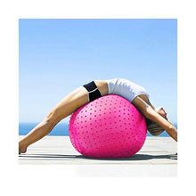 Load image into Gallery viewer, 65CM Yoga Ball Inflatable Massage Balls Balance Between Men and Women Thick Explosion-Proof Fitness Ball Pregnant Women Lose Weight Yoga Accessories (Color : Red)
