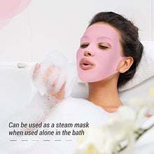Load image into Gallery viewer, 5 Pieces Reusable Silicone Facial Mask Facial Mask Cover Silicone Skin Mask Reusable Moisturizing Face Silicone Face Wrap for Sheet Prevent Evaporation Masks Face Care Tool (Vivid Colors)
