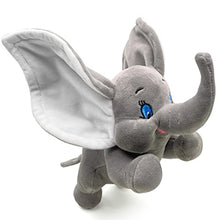 Load image into Gallery viewer, Stuffed Elephant Plush Animal Toy 9.8 INCH Valentines Day Gifts for Kids Super Soft Plush Elephant Stuffed Animal Toy Gifts for Boys Girls (Grey)

