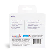 Load image into Gallery viewer, Munchkin Stainless Steel Snack Catcher with Lid, 9 Ounce, Blue
