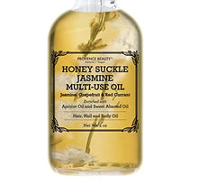 Load image into Gallery viewer, Provence Beauty Honey Suckle Jasmine Multi-Use Oil for Face, Body &amp; Hair - Hydrates Skin &amp; Restores Hair's Natural Shine - Enriched with Apricot Oil, Fractionated Coconut Oil &amp; Vitamin E - 4 Fl Oz
