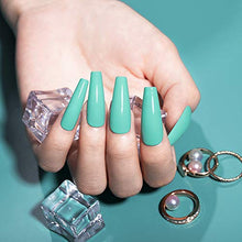 Load image into Gallery viewer, Beetles Gel Nail Polish Set - Summer Sweet Candy Collection 6 Colors Pink Blue Purple Gel Polish Kit Turquoise Green Nail Gel Polish Soak Off LED Lamp DIY Home Salon Nail Art Gift 7.3ml Each Bottle
