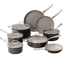 Load image into Gallery viewer, Granite Stone Pro Chalk Nonstick Pots &amp; Pans Set 13 Piece Hard Anodized Premium Cookware Set with Ultra Nonstick Diamond &amp; Mineral Coating, Oven, Dishwasher, &amp; Metal Utensil Safe, Cool Touch Handles …
