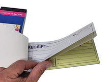 Load image into Gallery viewer, Cash Or Rent Receipt Books Sales Order Invoices | 2 Part, Carbonless, White/Canary, 7 1/2" X 2 3/4" 50 Sets per Book, 4 Books
