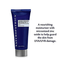 Load image into Gallery viewer, Naturopathica Lavender Protective Moisturizer SPF 17 - Nourishing Daily Facial Moisturizer for All Skin Types - Vegan, Made in USA, 2.25 oz. (65 ml)
