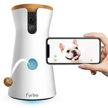 Load image into Gallery viewer, Furbo Dog Camera: Treat Tossing, Full HD Wifi Pet Camera and 2-Way Audio, Designed for Dogs, Compatible with Alexa (As Seen On Ellen), white (001-01WHTOA-1)
